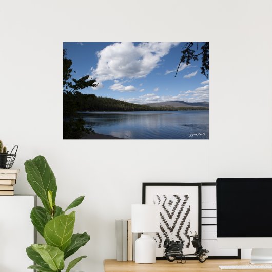 Glacier National Park Poster (Heimbüro)