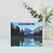 Glacier National Park Postkarte (Stehend Vorderseite)
