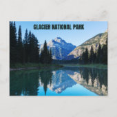 Glacier National Park Postkarte (Vorderseite)