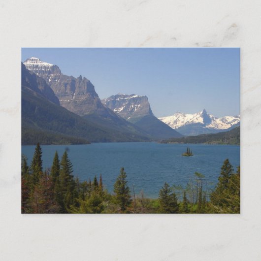 Glacier National Park Postkarte (Vorderseite)
