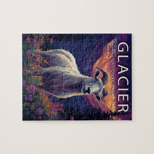 Glacier National Park Puzzle (Horizontal)