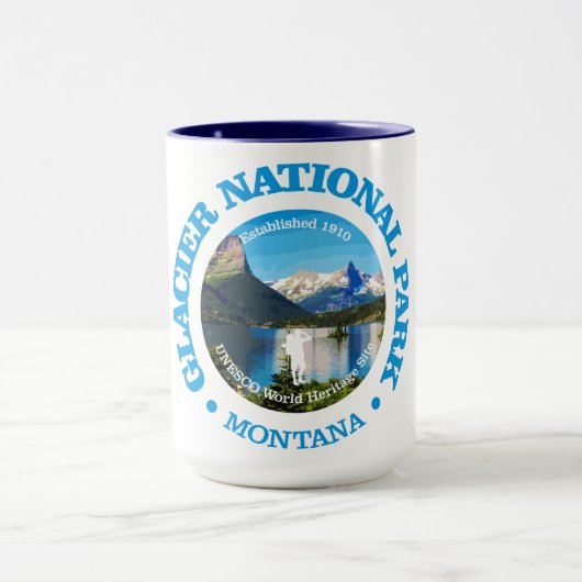 Glacier National Park (rd) 2 Tasse (Zentrum)