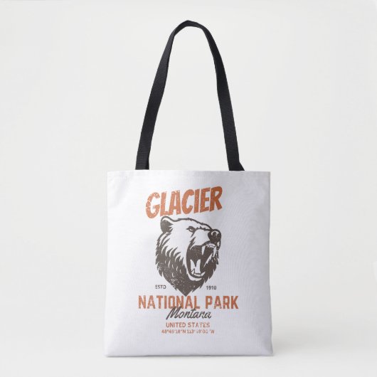 Glacier National Park, Reiseetasche Tasche (Vorderseite)