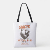 Glacier National Park, Reiseetasche Tasche (Rückseite)
