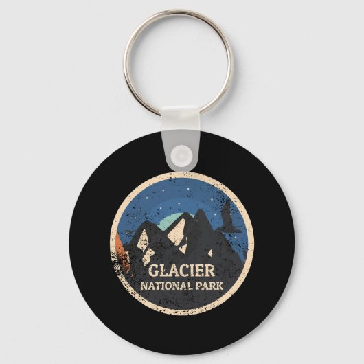 Glacier National Park Schlüsselanhänger (Vorderseite)