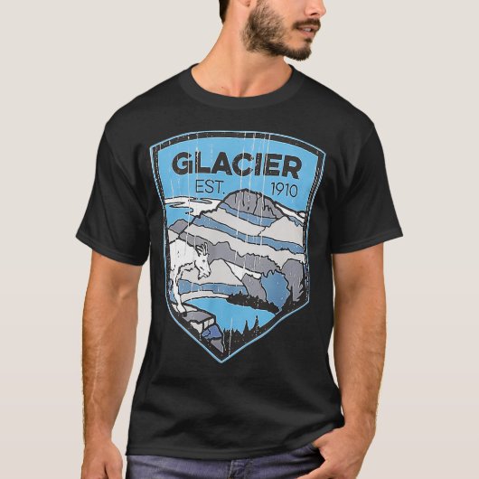 Glacier National Park T-Shirt (Vorderseite)
