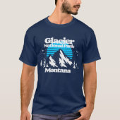 Glacier National Park T-Shirt (Vorderseite)