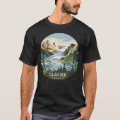 Glacier National Park T-Shirt (Vorderseite)