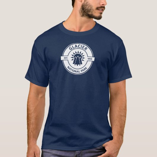 Glacier National Park T-Shirt (Vorderseite)