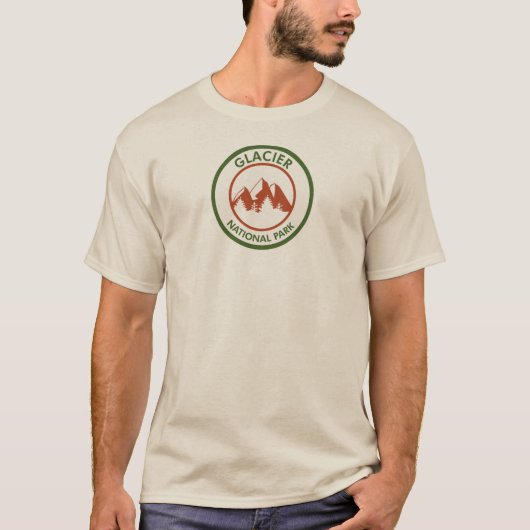 Glacier National Park T-Shirt (Vorderseite)