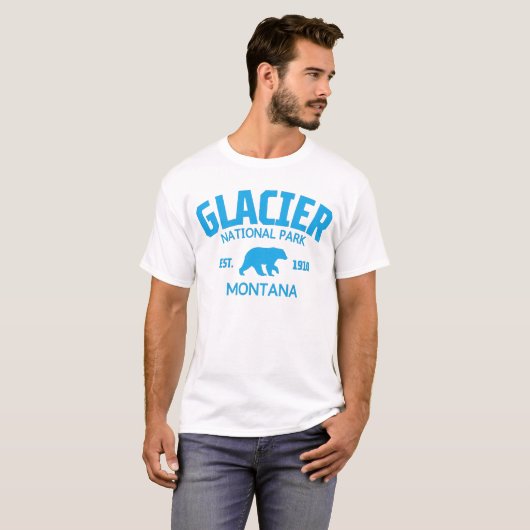 Glacier National Park T-Shirt (Vorne ganz)