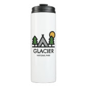 Glacier National Park Thermosbecher (Vorderseite)