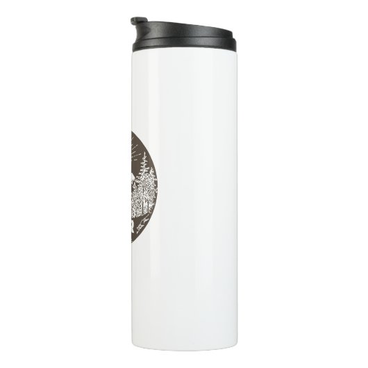 Glacier National Park Thermosbecher (Nach rechts gedreht)