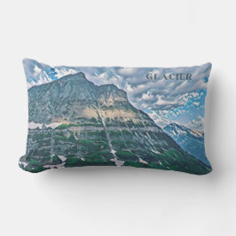 Glacier National Park Throw Kissen