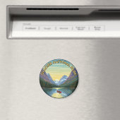 Glacier National Park Travel Magnet (In Situ (Geschirrspüler))