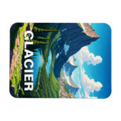 Glacier National Park Travel Magnet (Horizontal)