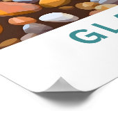 Glacier National Park Travel Print Poster (Ecke)