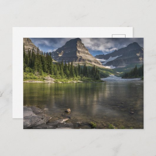 Glacier National Park USA Postcard (Glacier 7) Postkarte (Vorne/Hinten)