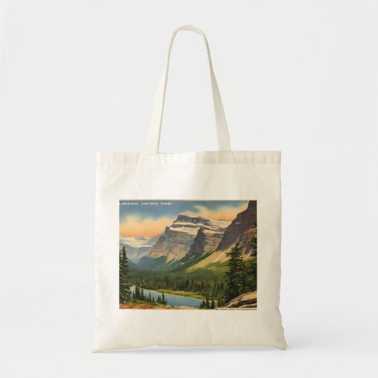 Glacier National Park USA Tote Bag (3) Tragetasche (Vorne)