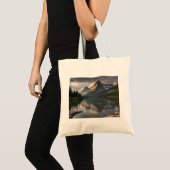 Glacier National Park USA Tote Bag (Gletscher) Tragetasche (Vorderseite (Produkt))