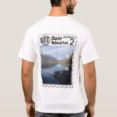 Glacier National Parks See McDonald T-Shirt (Rückseite)