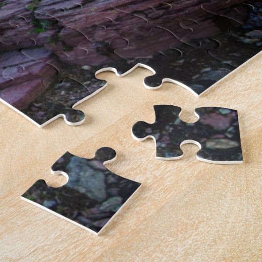 Glacier Nationalpark-Berge Puzzle (Seite)