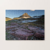 Glacier Nationalpark-Berge Puzzle (Horizontal)