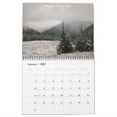Glacier Nationalpark - besonders angefertigt Kalender (Jan 2027)