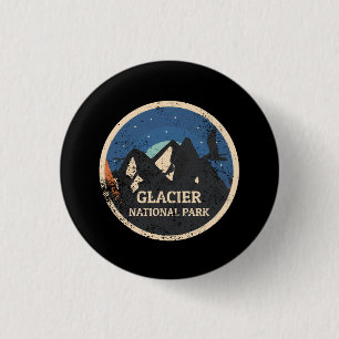 Glacier-Nationalpark Button