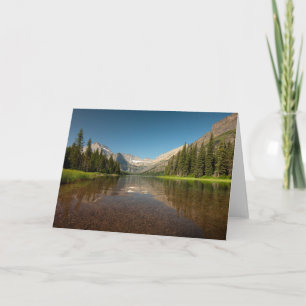 Glacier Nationalpark der Karte