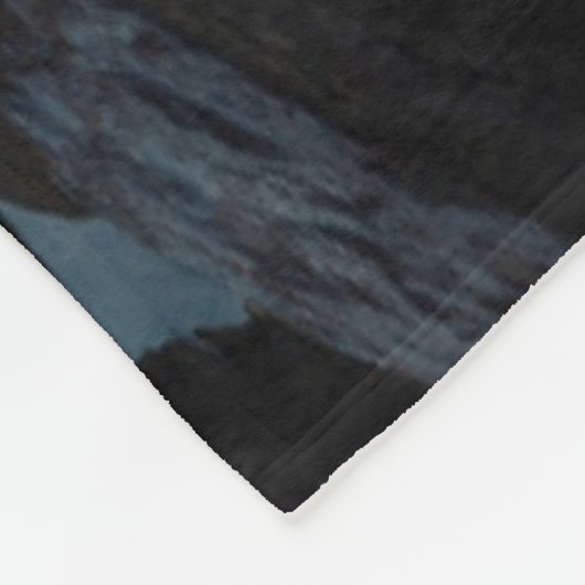 Glacier Nationalpark des Mountainsee-| Fleecedecke (Ecke)