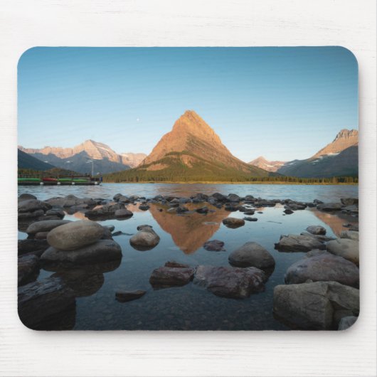 Glacier Nationalpark des Mountainsee-| Mousepad (Vorne)