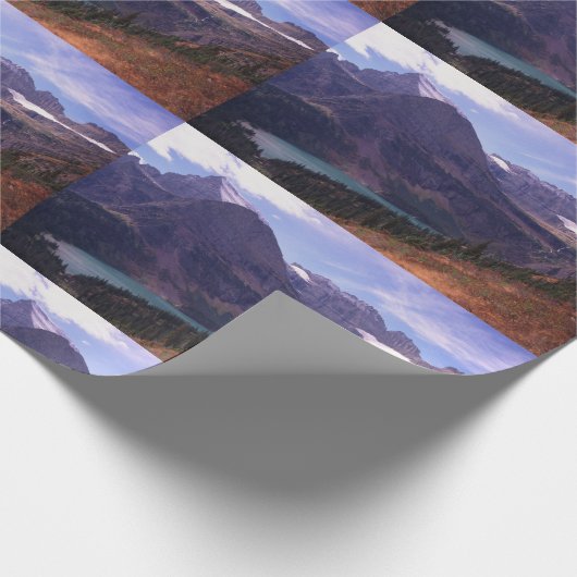 Glacier Nationalpark Geschenkpapier (Ecke)