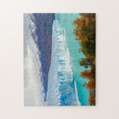 Glacier-Nationalpark- großer Gletscher Puzzle (Vertikal)