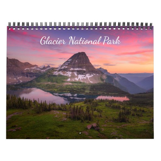 Glacier Nationalpark-Kalender Kalender (Titelbild)