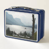 Glacier Nationalpark Landschaft Metall Brotdose (Rückseite)
