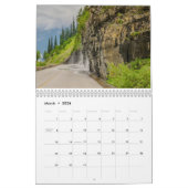 Glacier Nationalpark LandschaftenKalender Kalender (Mär 2026)