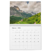 Glacier Nationalpark LandschaftenKalender Kalender (Feb 2026)