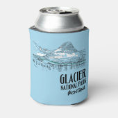 Glacier Nationalpark Locarno Dosenkühler (Kanne Rückseite)