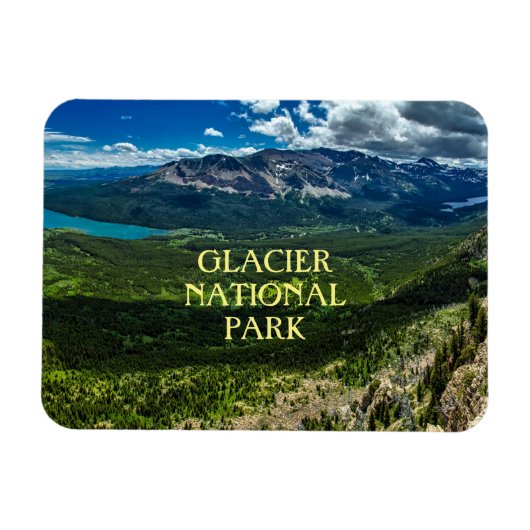Glacier Nationalpark Magnet (Horizontal)
