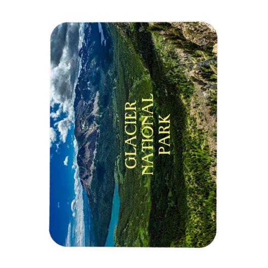 Glacier Nationalpark Magnet (Vertikal)