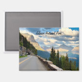 Glacier-Nationalpark-Magnet Magnet (Vorderseite/Rückseite)