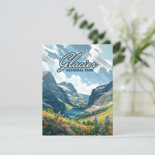 Glacier Nationalpark Montana (Stehend Vorderseite)