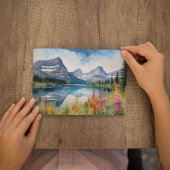 Glacier Nationalpark Montana Einladung