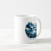 Glacier Nationalpark Montana Kaffeetasse (VorderseiteRechts)
