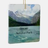 Glacier Nationalpark Montana Keramikornament (Rechts)