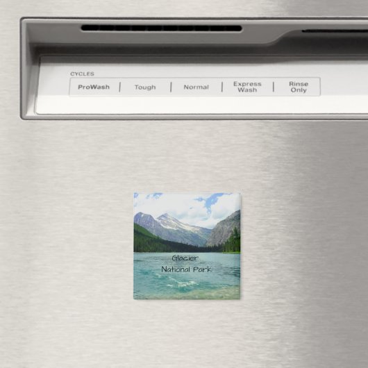 Glacier Nationalpark Montana Magnet (In Situ (Geschirrspüler))