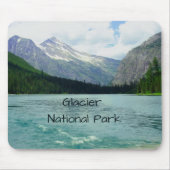 Glacier Nationalpark Montana Mousepad (Vorne)