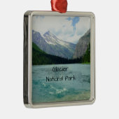 Glacier Nationalpark Montana Ornament Aus Metall (Rechts)
