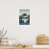Glacier Nationalpark Montana Poster (Küche)
